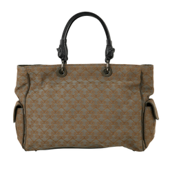 Monogram Tote, Canvas, Khaki, London, DB, 2*